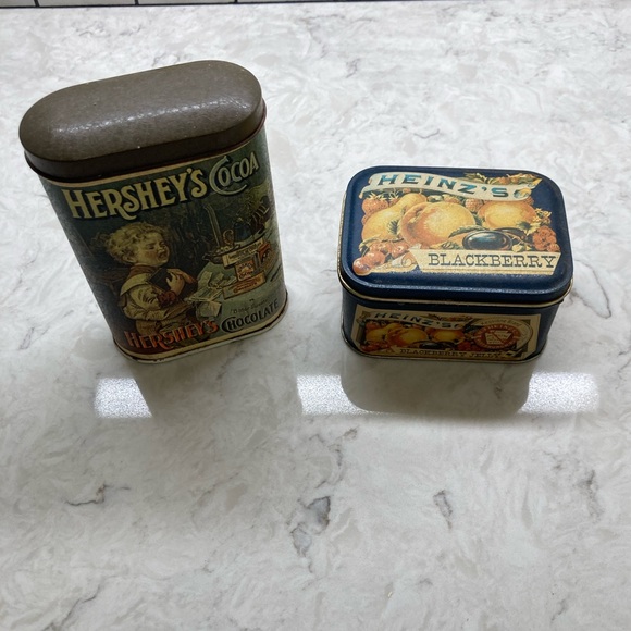 Vintage tins ~ Hershey Coca and Heinz’s - Picture 1 of 3